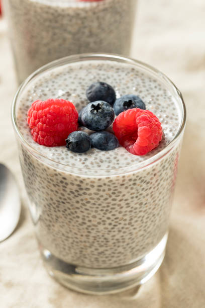 istock Homemade Sweet Chia Seed Pudding 1032793112