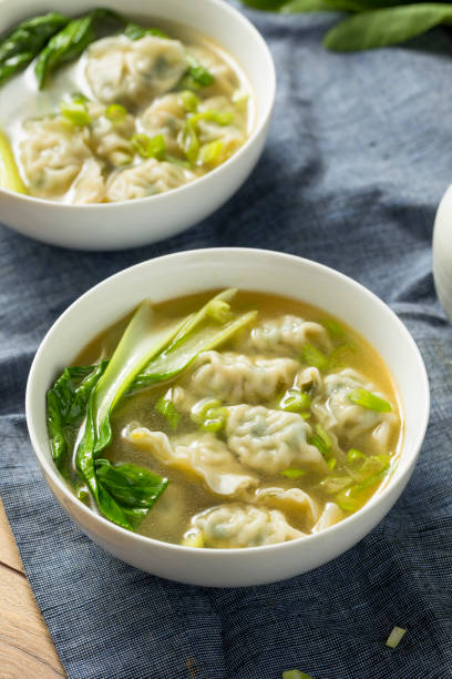istock Homemade Chinese Wonton Soup 1032794740