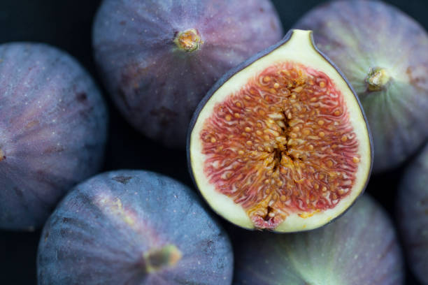istock The cut fig of a macro photo 1032802496