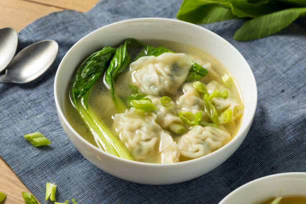 istock Homemade Chinese Wonton Soup 1032803462