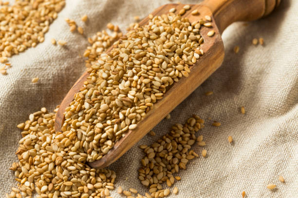 istock Organic Toasted Sesame Seeds 1032813648