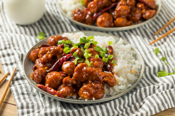 istock Homemade Chinese General Tsos Chicken 1032822246