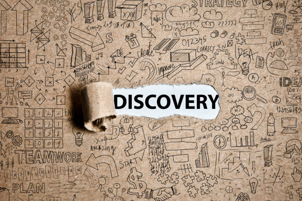 istock DISCOVERY / Cardboard with charts and text - concept (Click for more) 1032830648