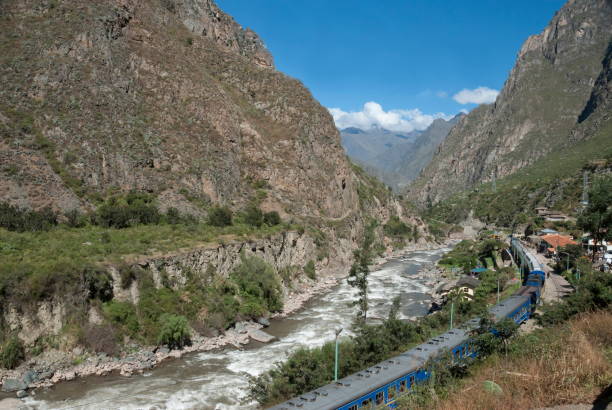 istock Passenger train near Machu Picchu, Peru. 1032838654