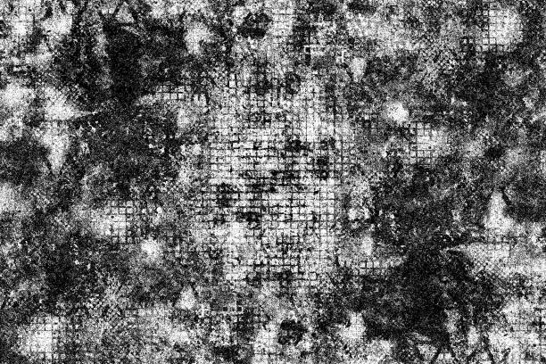 istock Black and white texture in grunge style 1032841446