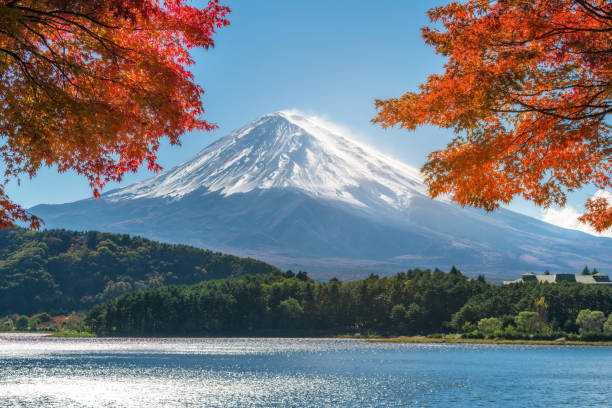 istock Mount Fuji in Autumn Color, Japan 1032938450