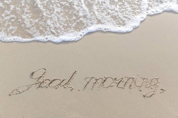 istock The sea with waves hit the sandy beach 1032945722