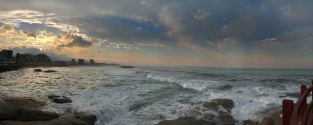 istock The sunset from East sea 1032982650