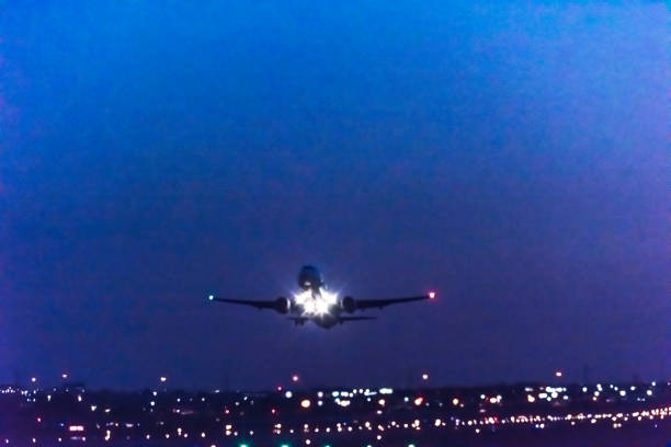 istock Airplane take-off Pearson International airport 1033000452