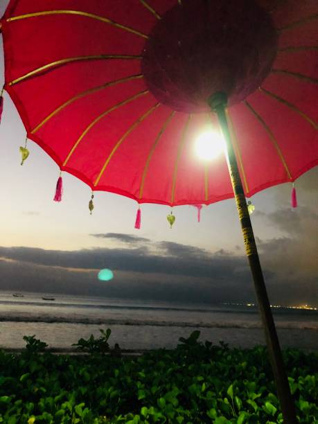 istock sunset at Kuta beach in Bali, Indonesia 1033005194