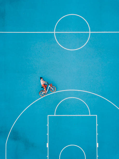 istock Cycling in a surreal world 1033008248