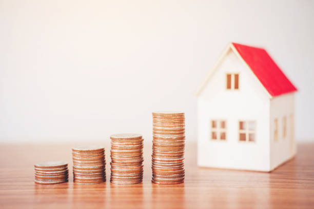 istock Saving money concept calculator cost for Home 1033011088
