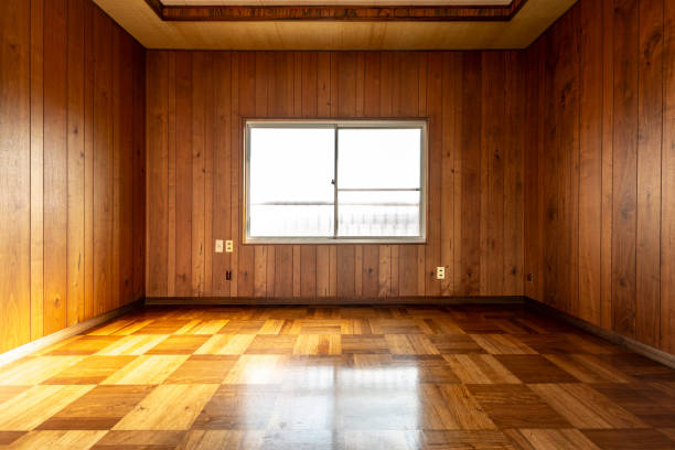 istock Old room, Japanese wood house 1033025280