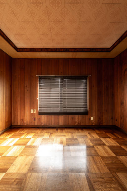 istock Old room, Japanese wood house 1033025552