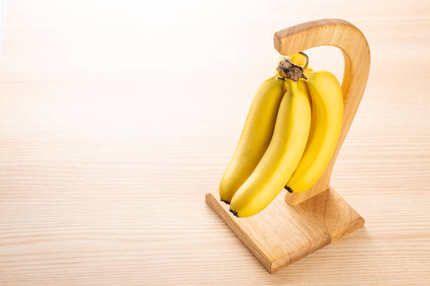 istock Wooden banana hanger 1033063520