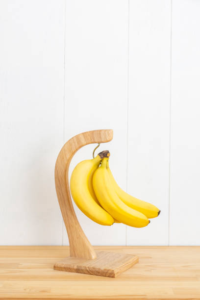 istock Wooden banana hanger 1033063532
