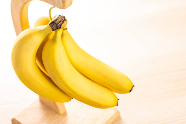 istock Wooden banana hanger 1033063546