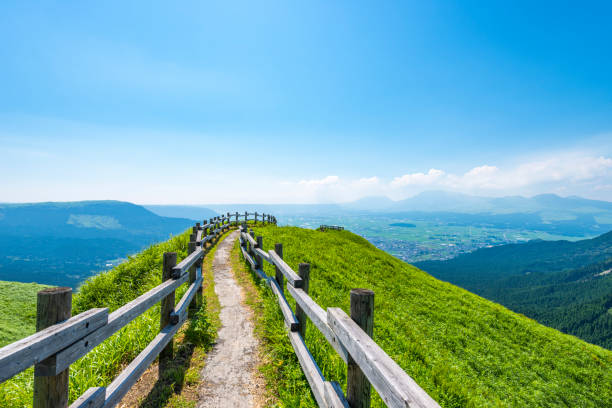 istock Aso caldera, Kumamoto Japan. 1033066154