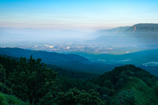 istock Aso caldera, Kumamoto Japan. 1033066162