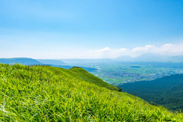 istock Aso caldera, Kumamoto Japan. 1033066168