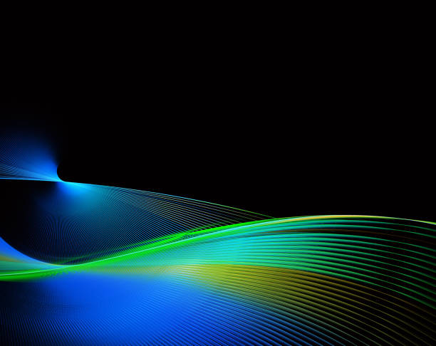istock Abstract color dynamic background with lighting effect. Fractal spiral. Fractal art 1033066228