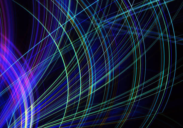 istock Abstract color dynamic background with lighting effect. Fractal spiral. Fractal art 1033066394