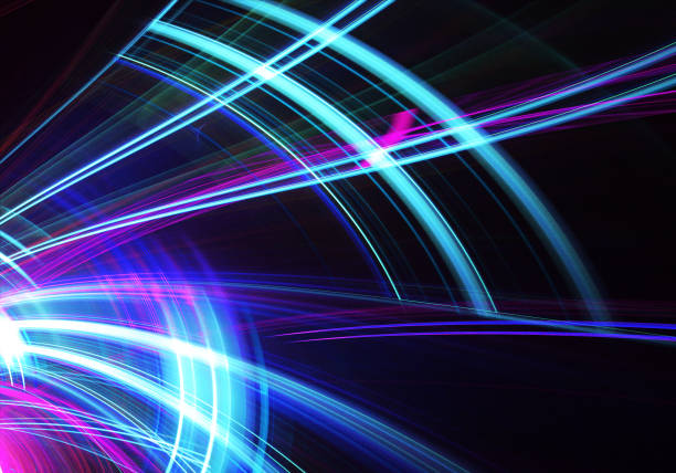 istock Abstract color dynamic background with lighting effect. Fractal spiral. Fractal art 1033066396