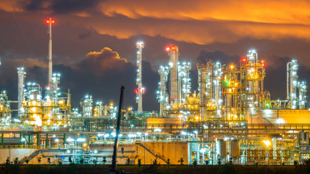 istock Refinery oli and gas industrial plant 1033072666