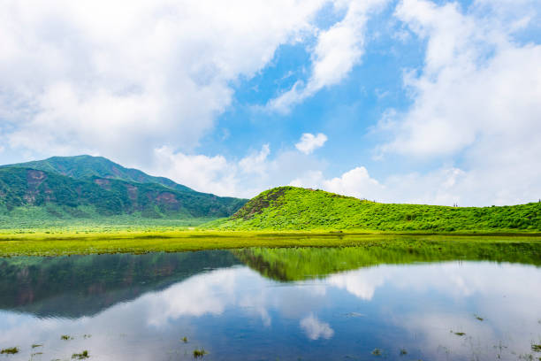 Kusasenri, Aso Kumamoto Japan.Kusasenri, Aso Kumamoto Japan.Kusasenri, Aso Kumamoto Japan.