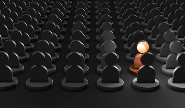 istock High rare value that stands out among many candidates. 1033078596