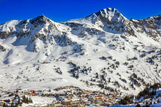 istock Ski resort in Austria, Obertauern 1033078606
