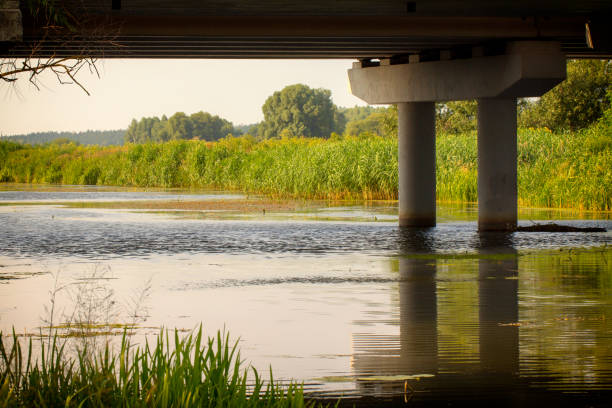 istock River under a reinforced concrete bridge great place for fishing 1033078676