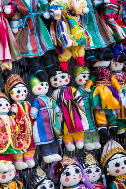 istock Traditional oriental doll in Bukhara Bazaar, Uzbekistan 1033081128
