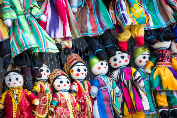 istock Traditional oriental doll in Bukhara Bazaar, Uzbekistan 1033081134