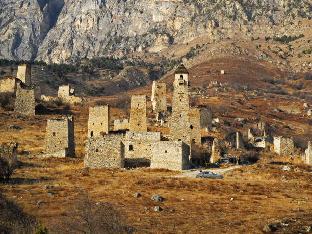 istock Towers Of Ingushetia. Ancient Architecture And Ruins 1033087618