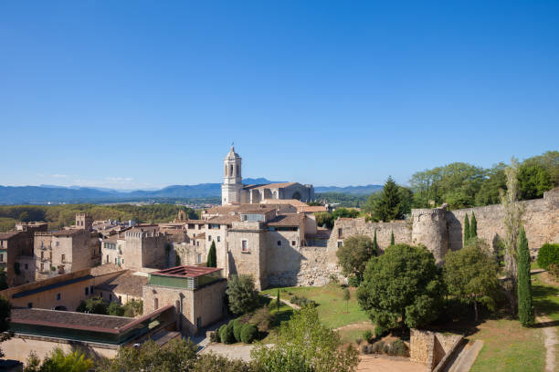 istock Old Town of Girona Cityscape 1033090228