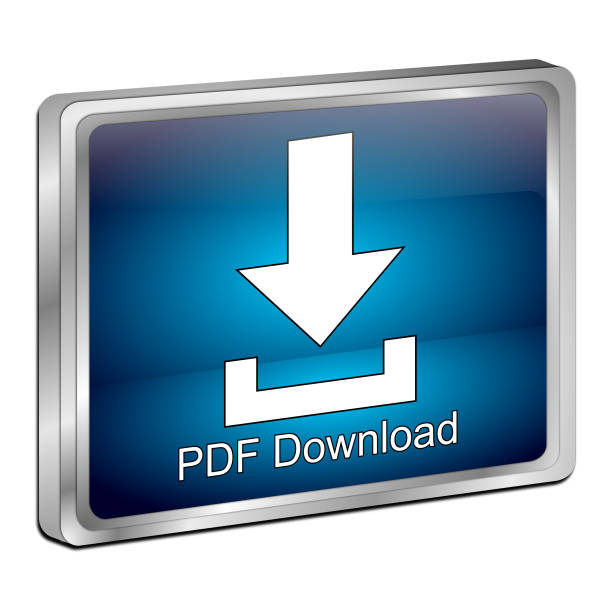 PDF Download button - 3D illustration blue PDF download button - 3D illustration electrolux warranty repair stock pictures, royalty-free photos & images