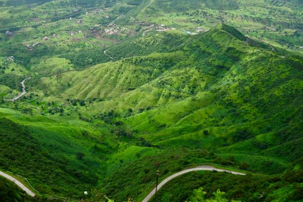 istock Landscape in monsoon season 1033090880