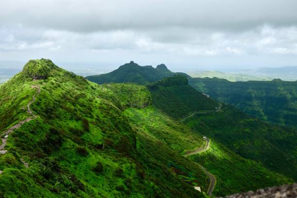 istock Landscape in monsoon season 1033093286