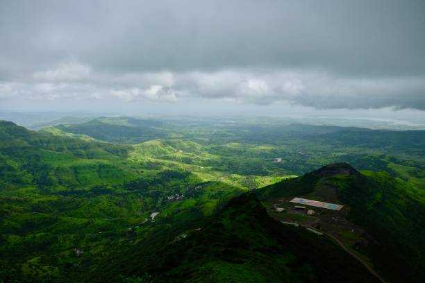 istock Landscape in monsoon season 1033093614