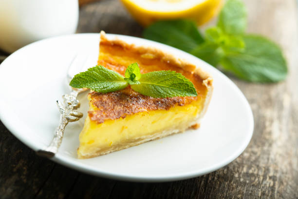 istock Homemade lemon tart 1033098622