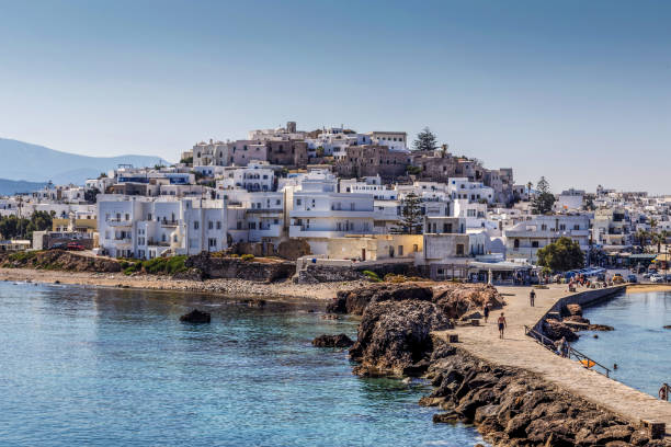 istock Naxos Island Town View 1033122480