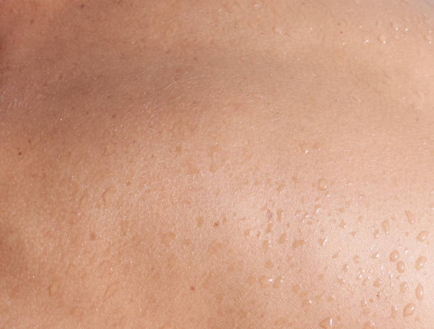 istock Wet skin 1033128226