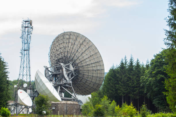 istock Telecommunication Antenna in the Woods 1033154550