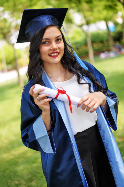 istock Beautiful young girl graduated 1033226704