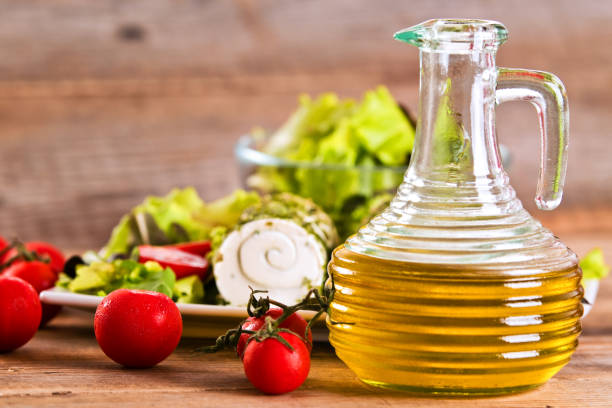 istock Goat cheese with salad and cherry tomatoes. 1033226762