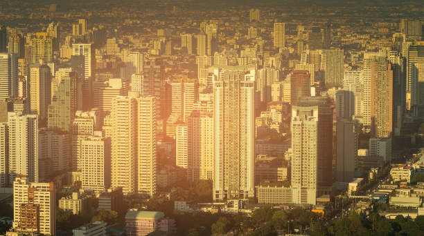 istock Residence building downtown crowed area 1033226868