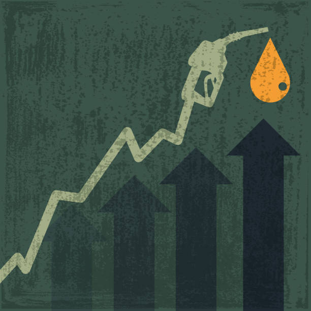 Fuel Rising Price Icon 270+ Rising Fuel Prices Stock Illustrations, Royalty-Free Vector ...