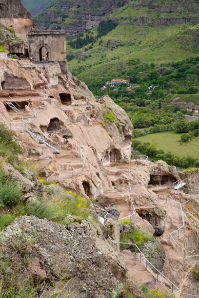 istock Vardzia Monastery and green hill 1033264586