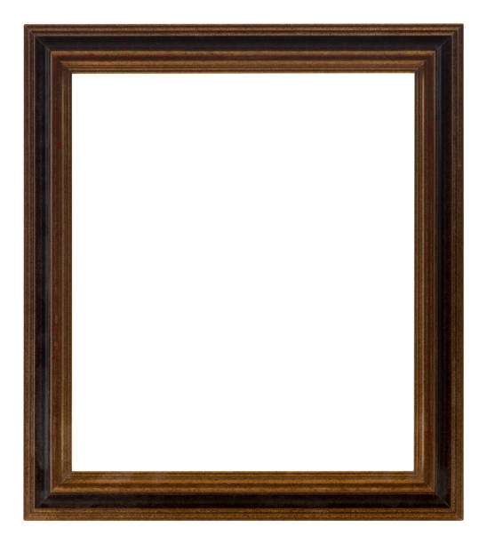 istock A bronze and black frame for paintings and photos 1033270846
